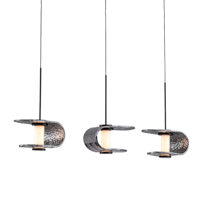 Подвесной светильник Delight Collection MD24020901 MD24020901-3B black/smoky