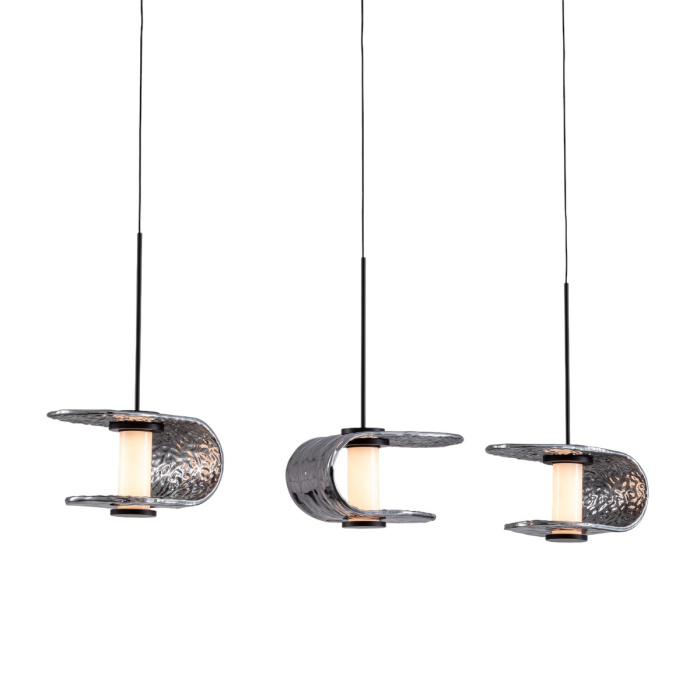 Подвесной светильник Delight Collection MD24020901 MD24020901-3B black/smoky