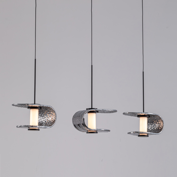 Подвесной светильник Delight Collection MD24020901 MD24020901-3B black/smoky