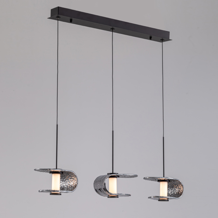 Подвесной светильник Delight Collection MD24020901 MD24020901-3B black/smoky