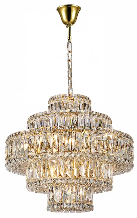 Люстра 8459+6/C gold Newport