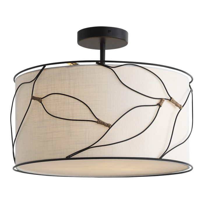 Светильник подвесной ST-Luce Черный/Бежевый E27 3*60W SL6228.402.03