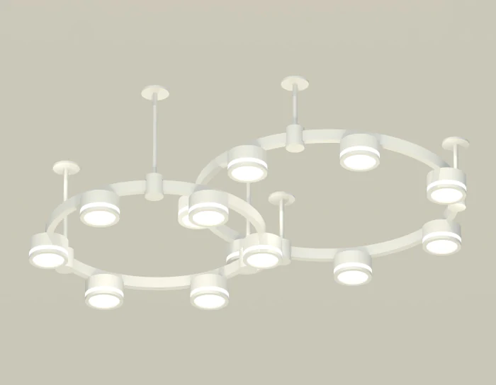 Комплект подвесного светильника Techno Ring с акрилом Ambrella light XR92211003