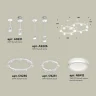 Комплект подвесного светильника Techno Ring с акрилом Ambrella light XR92211003