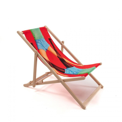 Шезлонг Seletti Toiletpaper Deckchair 16684