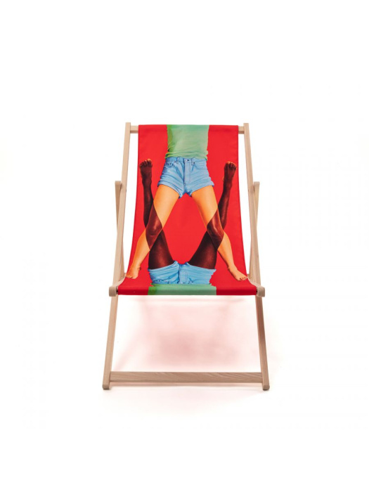 Шезлонг Seletti Toiletpaper Deckchair 16684