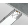 Алюминиевый профиль накладной 23.8*6 для светодиодной ленты до 20мм Ambrella light GP1800AL