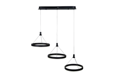 Подвесная люстра iLedex Libra D075-3 BK