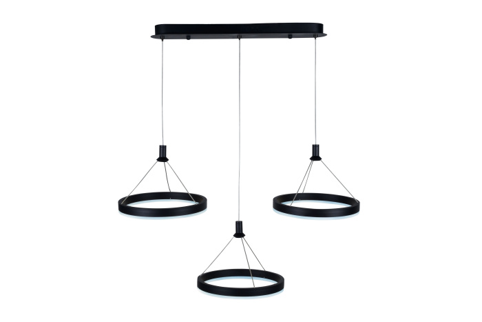 Подвесная люстра iLedex Libra D075-3 BK