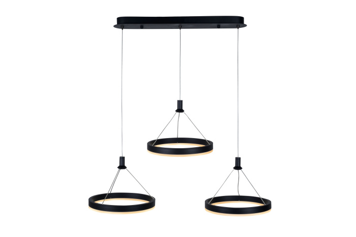 Подвесная люстра iLedex Libra D075-3 BK