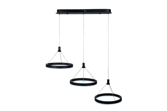 Подвесная люстра iLedex Libra D075-3 BK