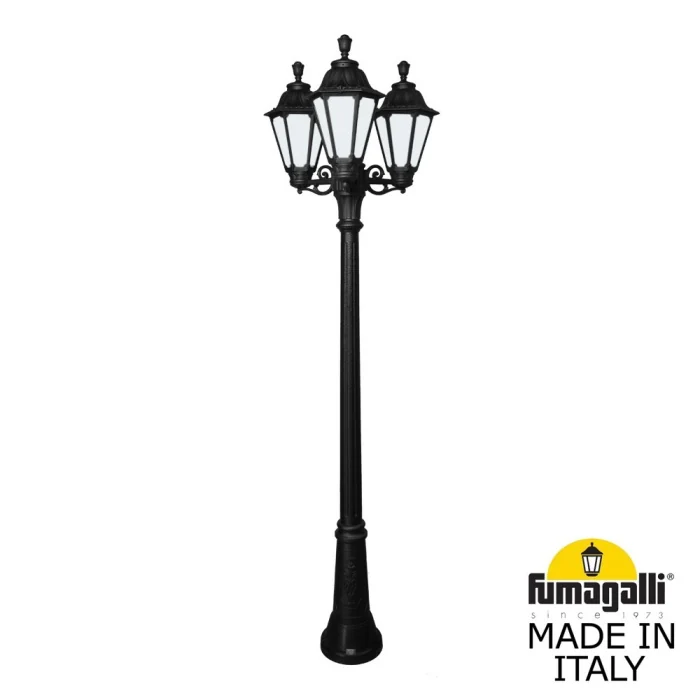 Садово-парковый фонарь FUMAGALLI GIGI BISSO/RUT 3L E26.156.S30.AYF1R