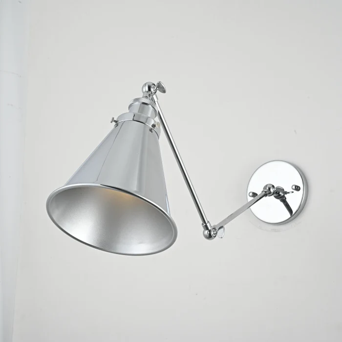 Бра 20Th C Library Single Sconce Silver Ii By Imperiumloft