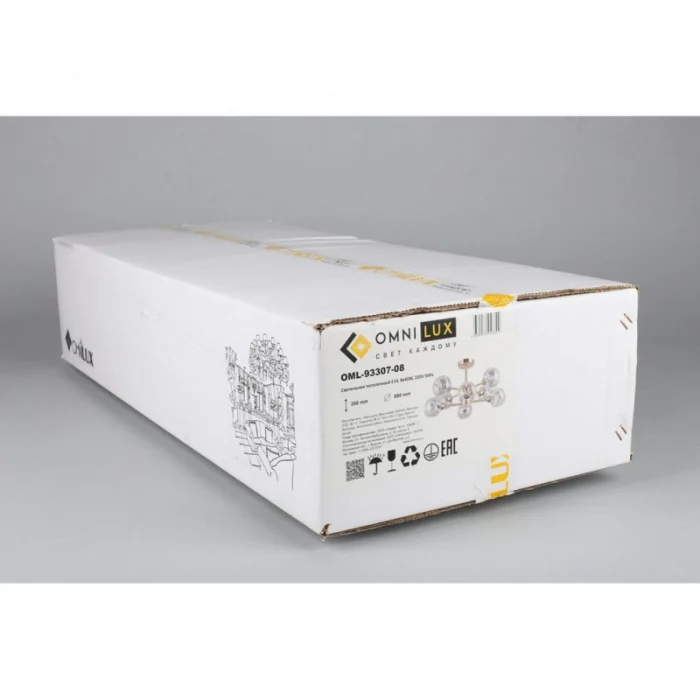 Люстра потолочная Omnilux Ostellato OML-93307-08