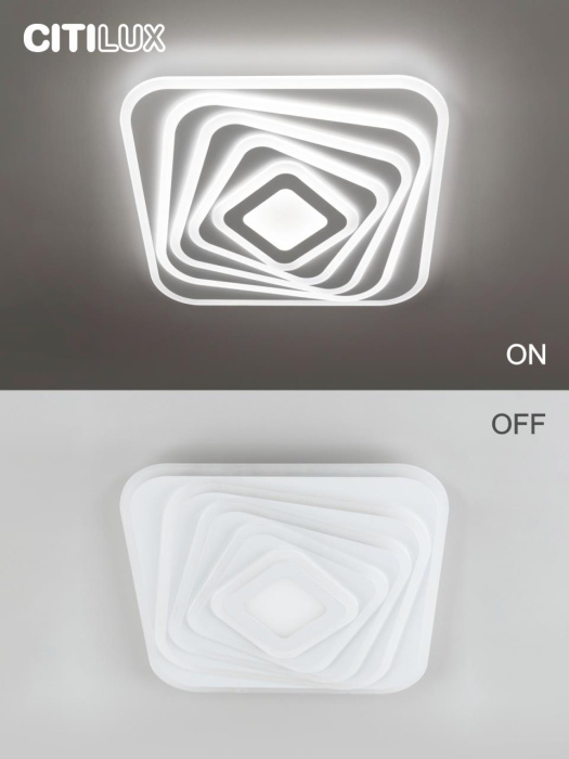 Потолочный светильник Citilux Триест Смарт CL737A45E