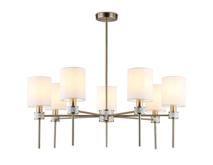 Люстра с абажурами на штанге Ambrella light LH72373