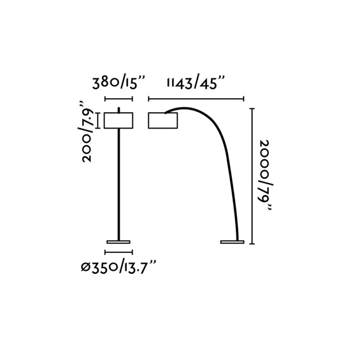 Напольный светильник PAPUA floor lamp