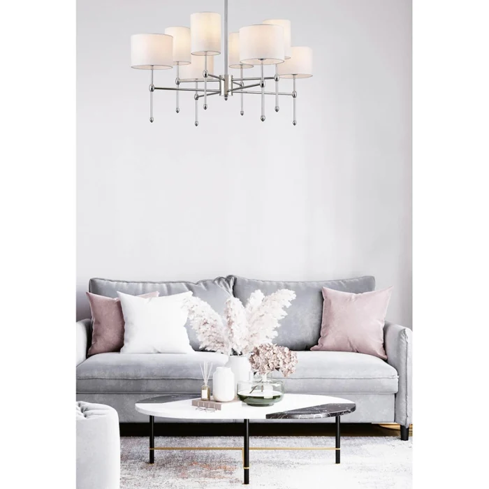 Люстра на штанге Lumion Latti 6589/8C