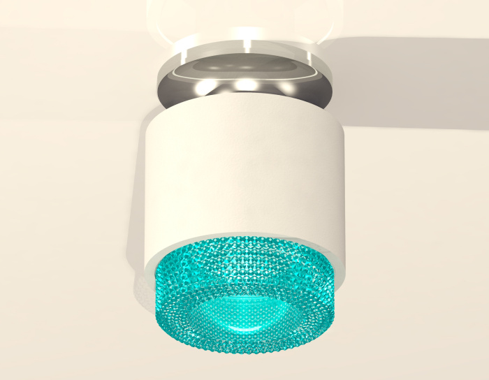 Комплект накладного светильника с композитным хрусталем Ambrella light XS7510082