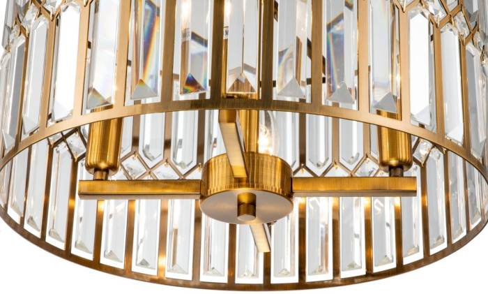 Подвесная люстра iLamp Form 6122-420 BRASS