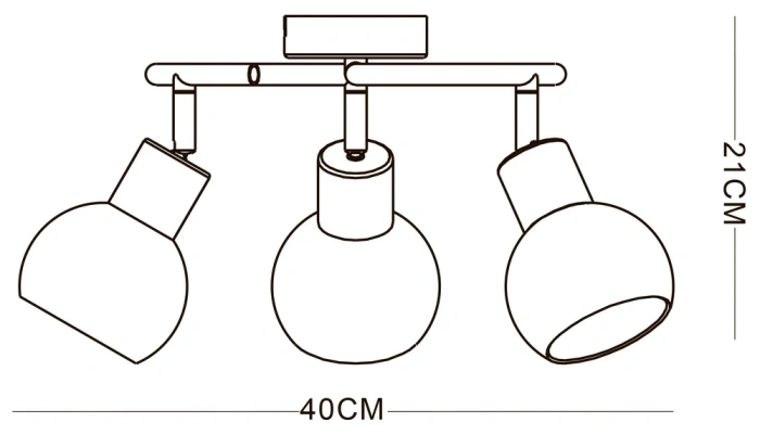 Спот Arte Lamp ILLUSIONE A6125PL-3SS