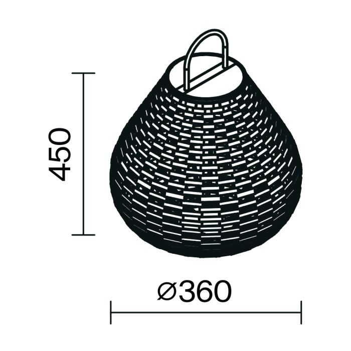 Садово-парковый светильник Maytoni Plet OSL599FL-L5B3K
