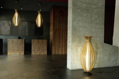 Торшер  BAMBOO 25-4035-CT-93