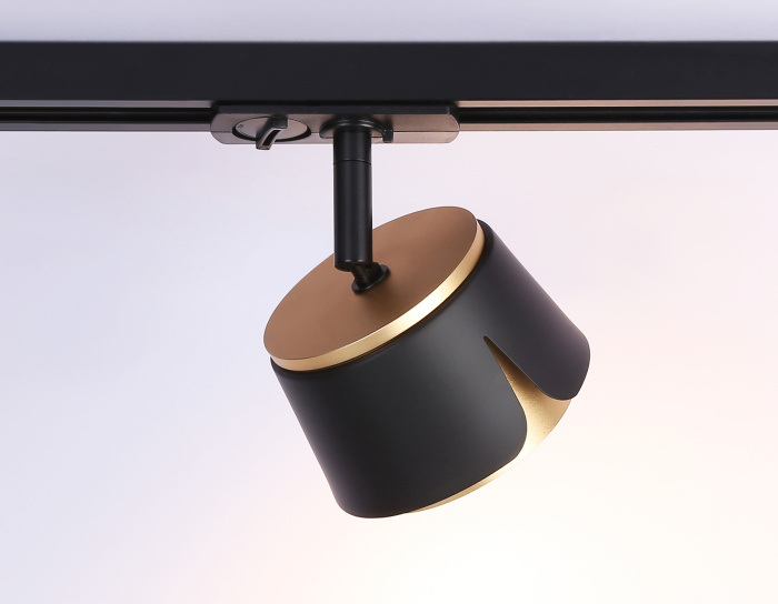 Трековый однофазный светильник со сменной лампой Ambrella light GL5344
