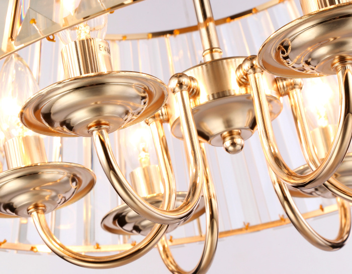 Подвесная люстра с хрусталем Ambrella light TR5039