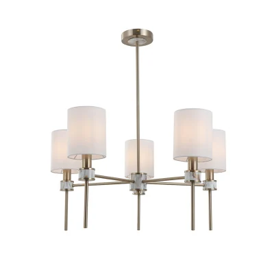 Люстра на штанге Indigo Poesia 13035/5R Brass V000577