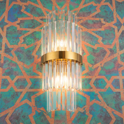 Бра Cloyd BROTIGAN-B W2 / выс. 55 см - латунь (арт.20205)