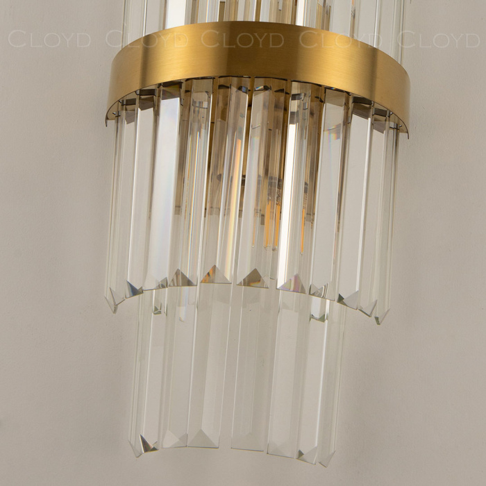 Бра Cloyd BROTIGAN-B W2 / выс. 55 см - латунь (арт.20205)