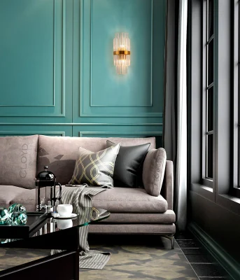 Бра Cloyd BROTIGAN-B W2 / выс. 55 см - латунь (арт.20205)