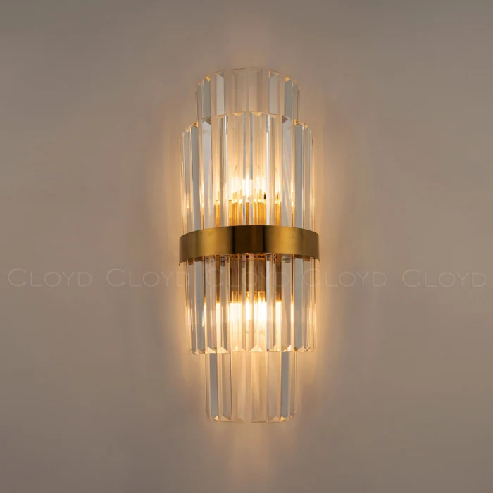 Бра Cloyd BROTIGAN-B W2 / выс. 55 см - латунь (арт.20205)