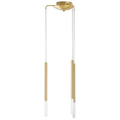 Подвесная люстра TUBO LED 15W 750LM 360G ЗОЛОТО 3000K Lightstar L3T747133