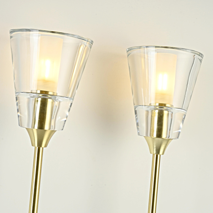 Бра RH Torche De Verre Double wall lamp ImperiumLoft