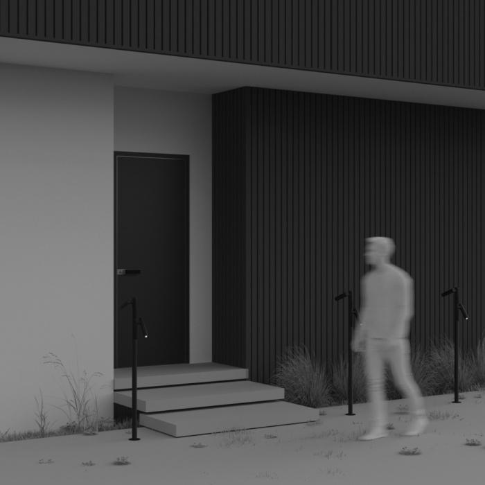 Садово-парковый светильник Maytoni Torq O494FL-L20B3K