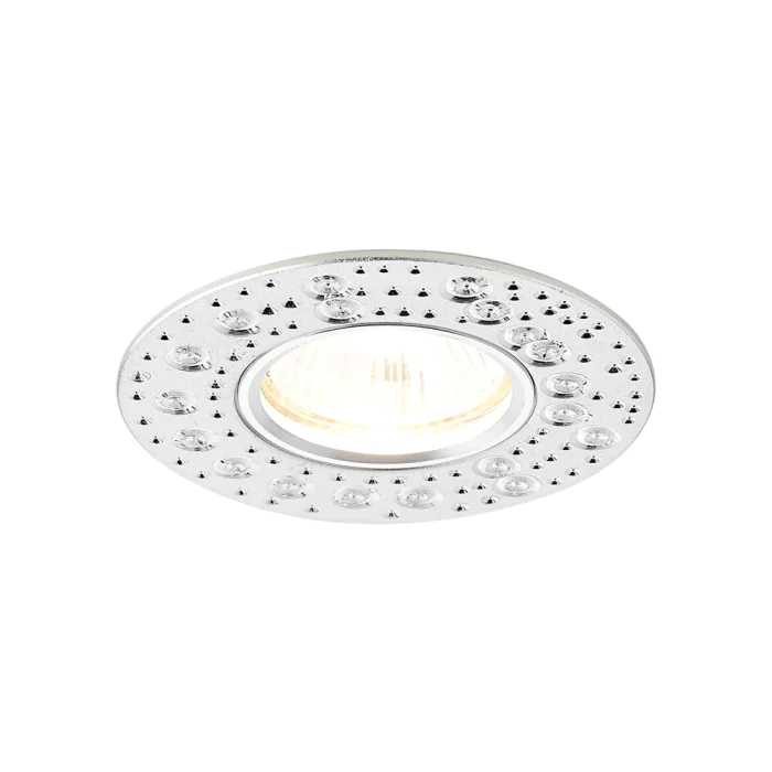 Круглый встраиваемый точечный светильник MR16 Ambrella light A801 AL