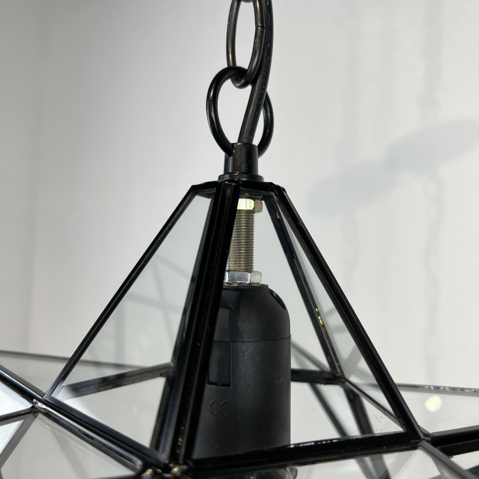 Люстра Black Star Clear Glass 35 см ImperiumLoft