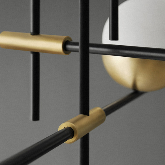 Люстра на штанге TECHNUM L200 ImperiumLoft