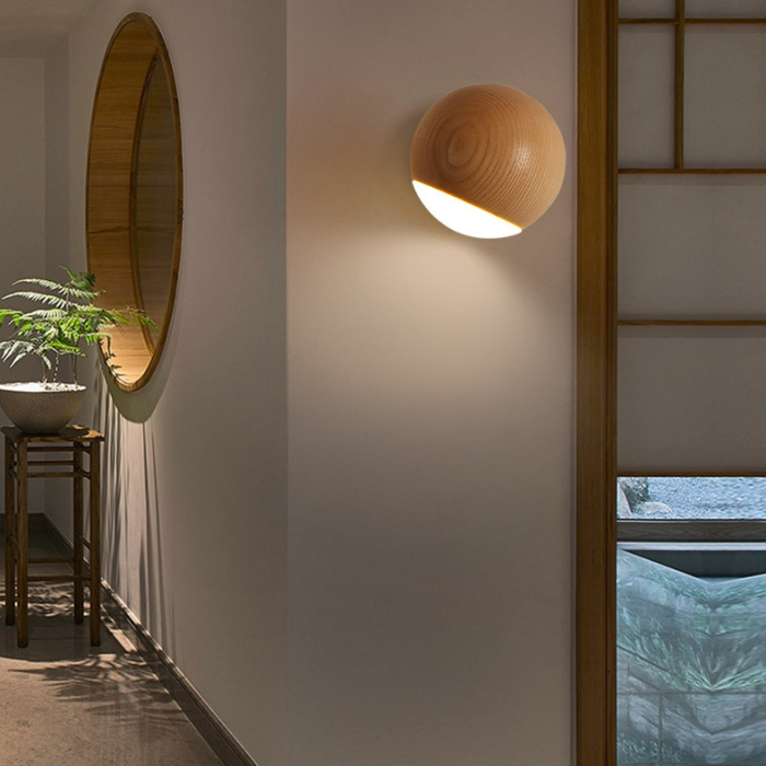 Настенный светильник BERNY A Light brown ImperiumLoft