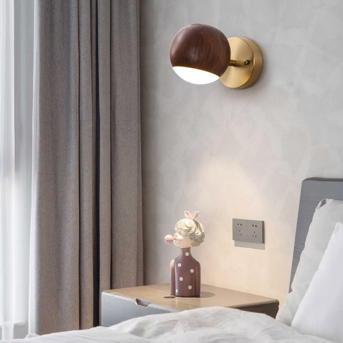 Настенный светильник BERNY A Light brown ImperiumLoft