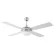 Вентилятор со светом ICARIA Aluminium ceiling fan