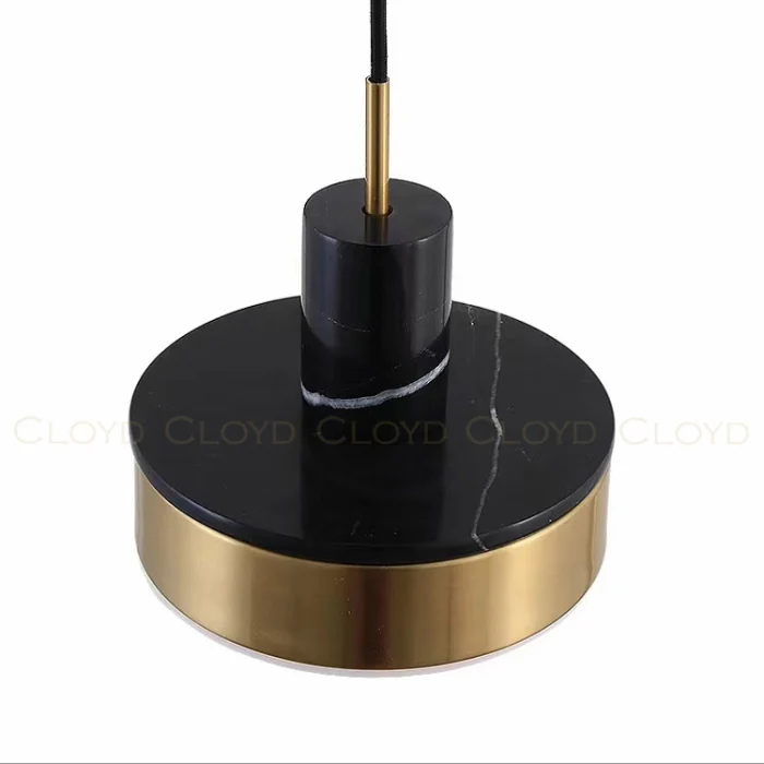 Подвесной светильник Cloyd ARTUS P1 / латунь - черн.мрамор (арт.11054)