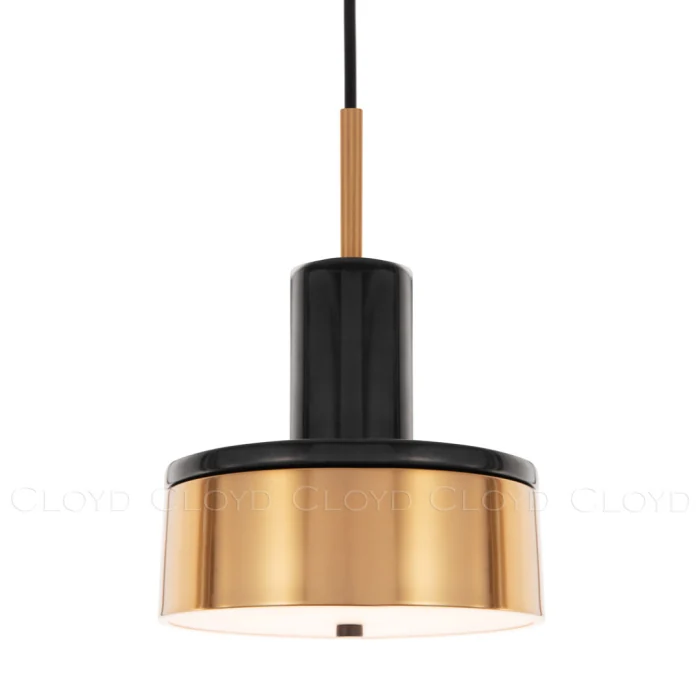 Подвесной светильник Cloyd ARTUS P1 / латунь - черн.мрамор (арт.11054)