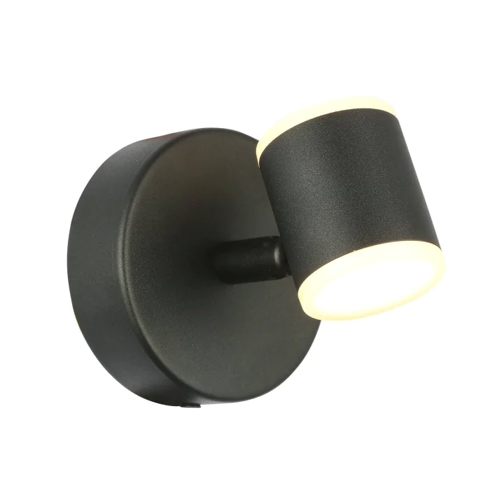 SL1597.401.01 Светильник настенный ST-Luce Черный/Белый LED 1*6W