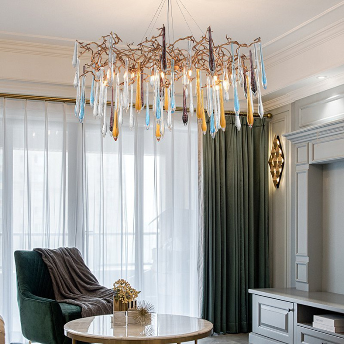 Подвесная люстра SPRUCE Овал 135 ImperiumLoft