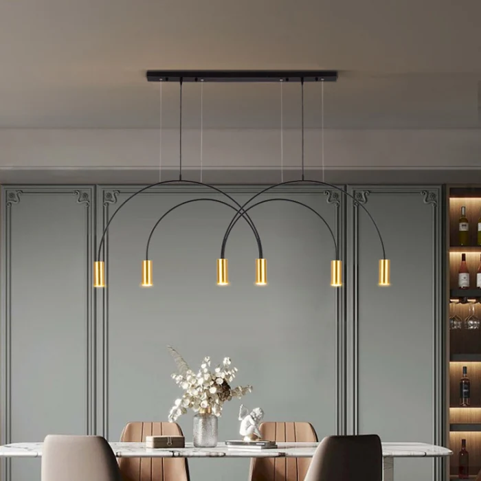 Подвесной светильник ARC 6 Gold ImperiumLoft