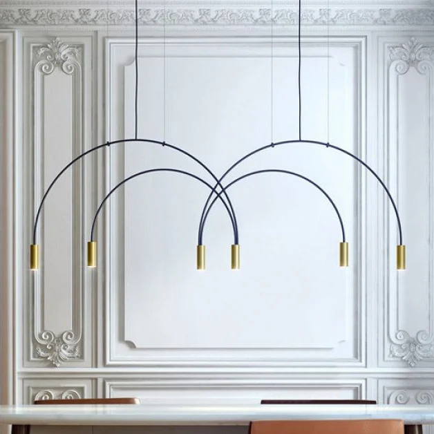 Подвесной светильник ARC 6 Gold ImperiumLoft