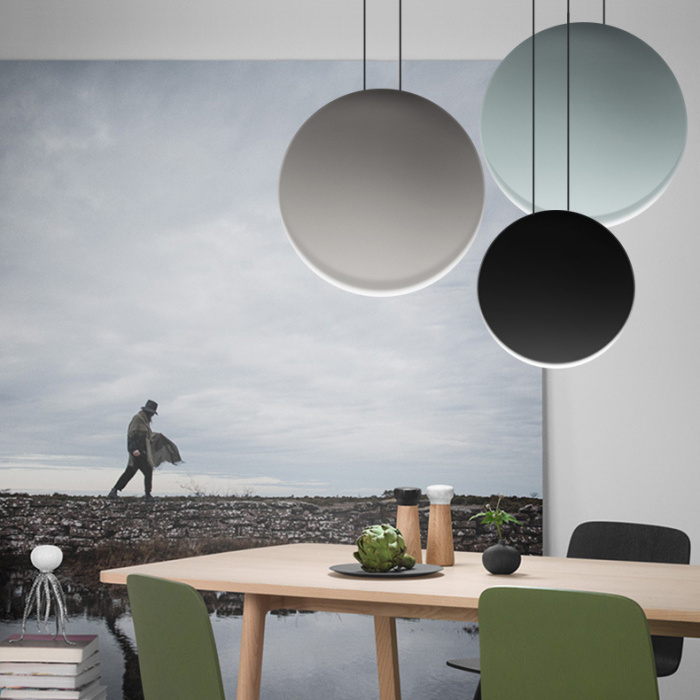 Подвесной светильник FLINT D30 Grey ImperiumLoft